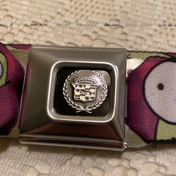 Rare belt Gir Invader Zim GM seatbelt adjustable - Picture 6 of 11